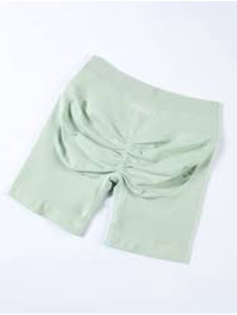AUROLA Influence Workout Shorts-3.5'' Stretchy Workout Shorts Fog Green Size: XS